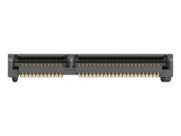 2199119-4 TE Connectivity 2199119 Series Right Angle Edge Connector, Board Mount, 67-Contacts, 0.5mm Pitch, 2-Row, Surface Mount