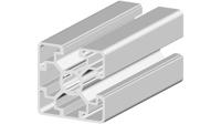 264-7846 RS PRO Silver Aluminium, Anodized Profile Strut, 45 x 45 mm, 10mm Groove, 3m Length