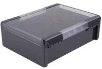 96027664-b-273612-pc-v0-g-7024 Bopla Bocube Series Graphite Grey Polycarbonate Enclosure, IP66, IP68, IK07, Transparent Lid, 284 x 364 x 120mm