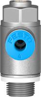 grla-18-qs-4-d Festo GRLA Series Tube Exhaust Valve, 4mm Tube Inlet Port x G 1/8 Outlet Port, 193143