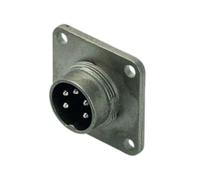c09131s0051002 Amphenol Industrial, C091 5 Pole M16 Din, DIN EN 61076-2-106, 7A, 300 V IP67, Screw Coupling, Male, Panel Mount