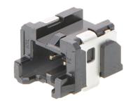 5055780261 Molex 50557 Series Right Angle Surface PCB Header, 2 Contact(s), 2 mm Pitch, 1 Row, Shrouded
