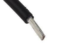 627432-91021 Staubli Solar Cable 6 mm² CSA 70 A Flame Retardant, Halogen Free, -40 → +90 °C Black
