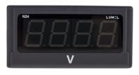 n24-h740400e0 Lumel N24 LED Digital Panel Multi-Function Meter for High DC Current Signal, High DC Voltage Signal, 92mm x 45mm