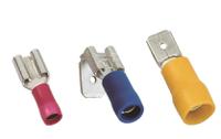 c100sqb47-8 MECATRACTION Insulated Female Spade Connector, Preinsulated Female Disconnects, 4.8 x 0.8mm Tab Size