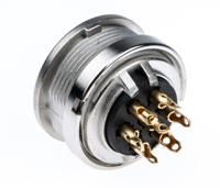 kfv-70 Lumberg, KFV 7 Pole M16 Din Socket, DIN EN 60529, 5A, 250 V ac IP40, Female, Panel Mount
