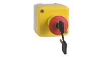 xalk188eh7 Schneider Electric Slow Break Push Button Control Station - SPDT, Polycarbonate, Red, IP66, IP67, IP69, IP69K