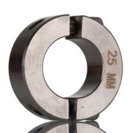 234-6965 RS PRO Shaft Collar, Two Piece, Clamp Screw, Bore 25mm, OD 45mm, W 15mm, Stainless Steel