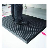 221-7903 RS PRO Rubber Anti-Fatigue Mat, 900mm x 1.2m x 14mm