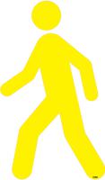 226-7872 RS PRO PVC Floor Sticker Pedestrians Sign With Pictogram Only Text, 800 x 450mm