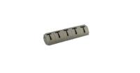 225-2176 RS PRO Slide On Cable Marker, Black on White, Pre-printed "T", 3 → 4.2mm Cable
