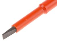 911-1106 ITL Insulated Tools Ltd Slotted Insulated Screwdriver, 5 x 1 mm Tip, 203 mm Blade, VDE/1000V, 280 mm Overall