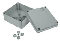 00846-m008460000 ABB Grey Thermoplastic Junction Box, IP65, 100 x 100x 50mm