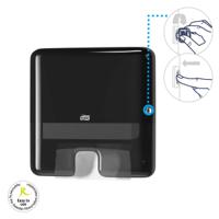 552108 Tork Plastic Black Wall Mounting Paper Towel Dispenser, 101mm x 295mm x 302mm