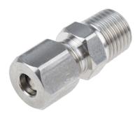 123-5575 RS PRO 1/4 NPT Compression Fitting for Use with Thermocouple or PRT Probe, 1/4in Probe, RoHS Compliant Standard