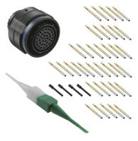 d3899926wd35sn Amphenol Limited, D38999 37 Way Free Hanging MIL Spec Circular Connector PlugGreen, Socket Contacts,Shell Size 15,