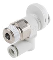 as3301fs1-03-08s SMC AS Series Panel Mount Flow Controller, 790 L/min, 8 mm Pipe