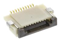 fh12-10s-05sh55 Hirose, FH12 0.5mm Pitch 10 Way Right Angle Female FPC Connector, ZIF Bottom Contact