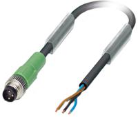 1693584 Phoenix Contact Male 3 way M8 to Sensor Actuator Cable, 10m
