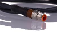43660-rsmv-3-rkmv-3-22406-m Lumberg Automation Male 3 way M8 to Female 3 way M8 Sensor Actuator Cable