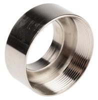 52004100 Lapp Cable Gland Adaptor, PG29 Exterior Thread, PG36 Interior Thread, Nickel Plated Brass, SKINDICHT Series