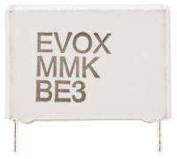 mmk225106j63d15l4tray KEMET MMK Polyester Film Capacitor, 40 V ac, 63 V dc, ±5%, 10μF, Through Hole
