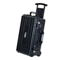 wat22t Viso WAT22T Polymer Transit Case With Wheels, 559 x 351 x 229mm