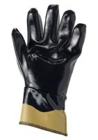 28359080 Ansell ActivArmr Black Kevlar Nitrile Work Gloves, Size 8, Nitrile Coating