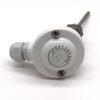 bosi4001-6 Prosensor PT100 Temperature Probe, 6mm Dia, 400mm Long, 3 Wire, G1/2, Class A +450°C Max