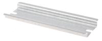 miv-10-din-35-rail Fibox Steel Unperforated DIN Rail, Top Hat Compatible, 100mm x 35mm x 7.5mm