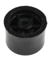 894-6926 RS PRO Black PVC Bumper Door Stop, 25mm Diameter