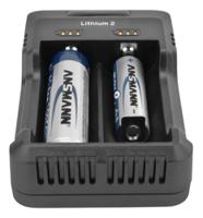 1001-0050 Ansmann Battery Charger For Lithium-Ion, NiMH AA, AAA, 26650, 22650, 18650, 18500, 17670, 16340, 14500 2 Cell with