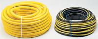 380-9901 RS PRO PVC, Hose Pipe, 25mm ID, 37mm OD, Black, Yellow, 30m
