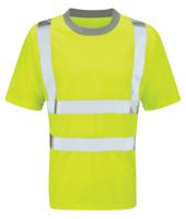 hvtee-xl Orbit International VIPER Yellow Unisex Hi Vis T-Shirt, XL