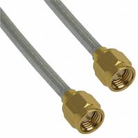 415-0082-004 Cinch 415 Series, 101 mm, Hand Formable 0.141 Coaxial, Terminated 50 Ω