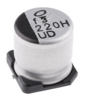 uud1h221mnl1gs Nichicon 220μF Aluminium Electrolytic Capacitor 50V dc, Surface Mount - UUD1H221MNL1GS