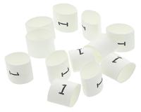 trsa-1019c1n-kit TE Connectivity TRSA Heat Shrink Cable Markers, White, Pre-printed "0 → 9", 1 → 3mm Cable,