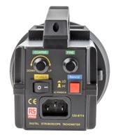 123-8803 RS PRO DT-2239-2 (230V) Stroboscope, 10000rpm Max, ±0.05 % Accuracy, 1s Sample Time, With RS Calibration