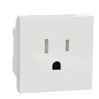 nu302818 Schneider Electric, New Unica IP21D White Flush Mount 2P+E Socket Socket, Rated At 15A, 127 V