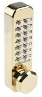 255-pb Brass Mechanical Polished Code Lock
