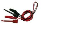 tla-107 Teishin Electric Crocodile Clip Lead, Red/Black, 1m Lead Length
