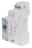 88827004 Crouzet DIN Rail Mount Timer Relay, 20 → 240V ac, 1-Contact, 0.1 s → 100h, Solid State