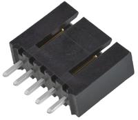 70543-0004 Molex SL Series Vertical Through Hole PCB Header, 5 Contact(s), 2.54 mm Pitch, 1 Row, Shrouded
