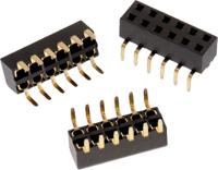 613020216921 Wurth Elektronik WR-PHD Series Bottom Entry PCB Socket, 20-Contact, 2-Row, 2.54mm Pitch