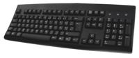 kybac260up-bkgr Ceratech Wired PS/2, USB Keyboard, QWERTZ, Black