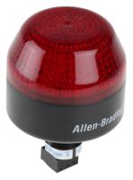 855pb-b24le422 Allen Bradley 855P Series Red Multiple Effect Beacon, 24 V ac/dc, Panel Mount, LED Bulb