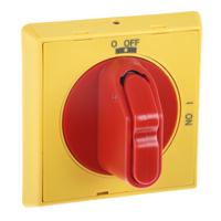 ohys2aj-1sca105296r1001 ABB Red/Yellow Rotary Handle