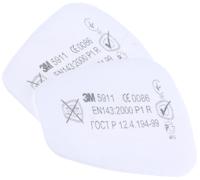 5911-p1 Filter 3M 5000 Dust for use with 3M 6000 Series Respirator, 3M 7000 Series Respirator 5911 P1