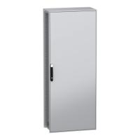 nsysfn20840 Schneider Electric PanelSeT SFN Series Galvanised Steel Single-Door-Door Floor Standing Enclosure, Plain Door Door,