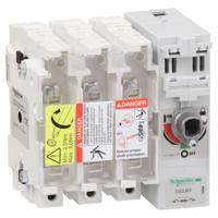 gs2jb3 Schneider Electric Fuse Switch Disconnector, 3 Pole, 100A Max Current